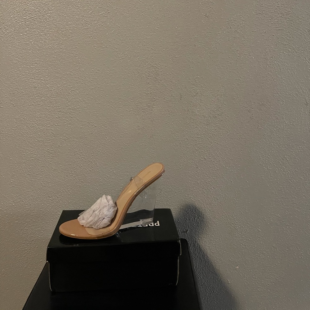 Pretty Little Thing Clear Wedges - image 1